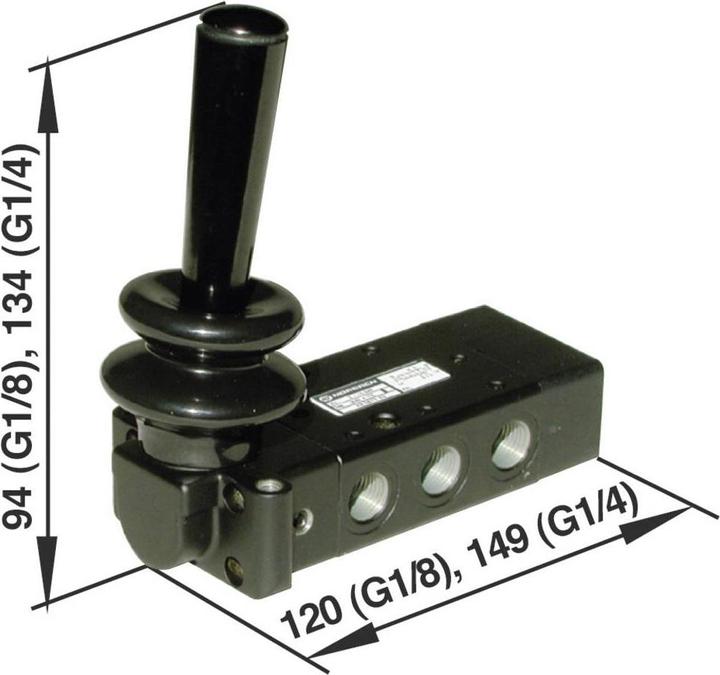 Immagine prodotto Norgren Valvola pneumatica manuale