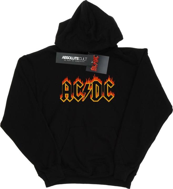 Produktbild AC/DC Flames Logo Kapuzenpullover (4XL)