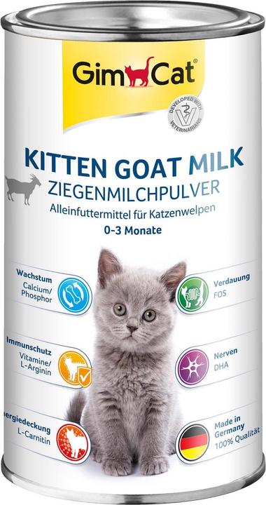 Produktbild GimCat Ziegenmilch (Adult, Junior, Welpe + Kitten, 5 Stk., 200 g)
