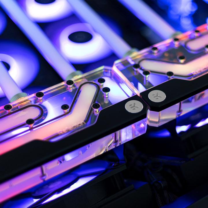 Actual product image EKWB EK-Quantum Reflection DK-05F Right D-RGB - Plexi