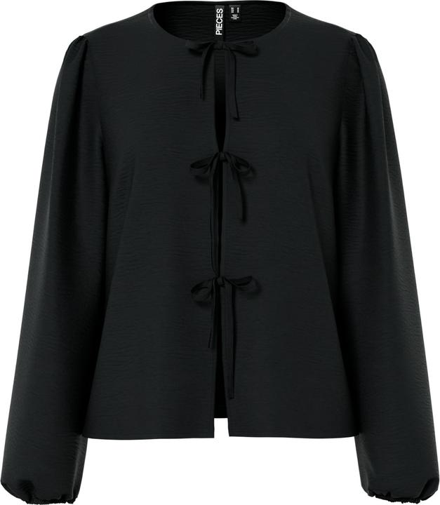 Pieces Pctiffany Ls Tie Top Wvn Noos Bc (S)