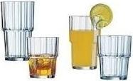 Image du produit Esmeyer Verre à jus "Norvege", 0,25 litre, empilable en verre trempé, particulièrement stable, hauteur : 94 (0.25 l, 6 x)