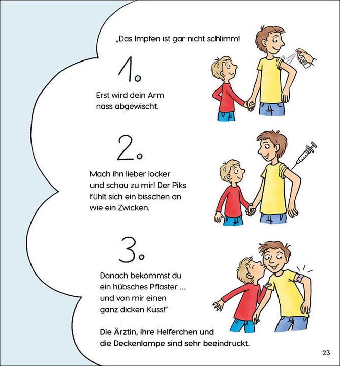 Actual product image Keine Angst vor dem kleinen Piks! (German, Sibylle Mottl-Link, 2021)