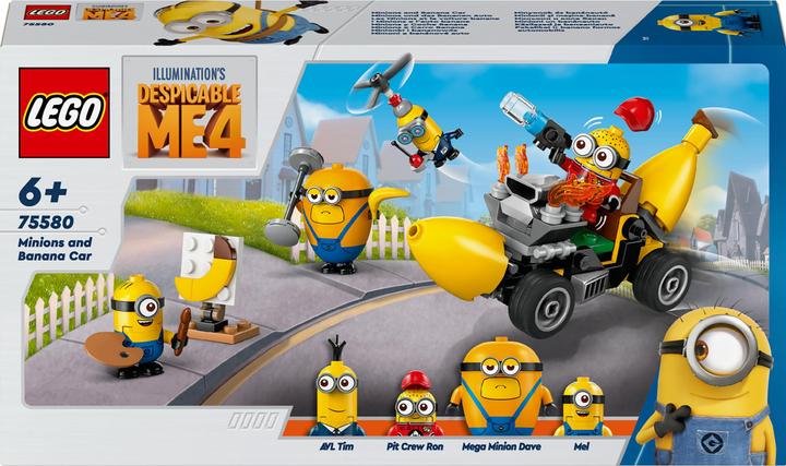 Produktbild LEGO Minions und das Bananen Auto (75580, LEGO Minions)