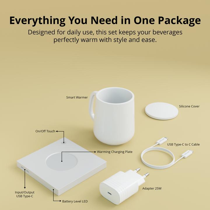 Produktbild Solum Smart Warmer incl. Qi Wireless Charging (25 W)