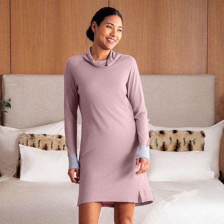 Produktbild Dagsmejan Nachthemd "Stay Warm" rosa (40, L)