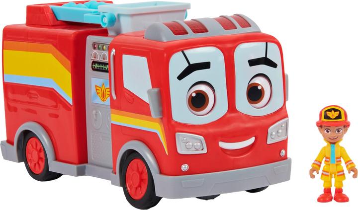 Actual product image Spin Master Firebuds Interactive Firetruck Bo And Flash