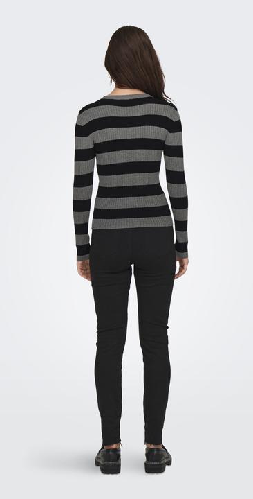 Image du produit JdY Côtelé Col rond Pull en maille (L)