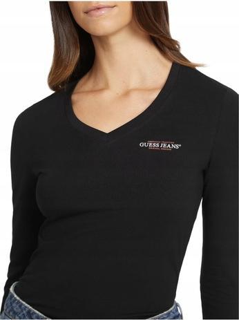 Actual product image Guess Gj Ls Vn Slim Mini Damen Langarm-T-Shirt (XS)