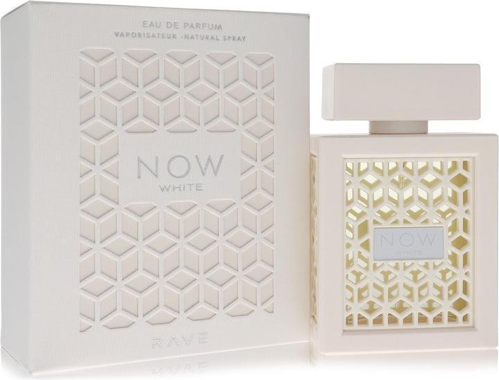 Punk Rave Now White Eau de Parfum Spray for Unisex 3.4 Ounce (Eau de Parfum, 100 ml)