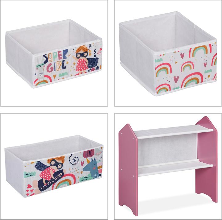 Actual product image Relaxdays Children shelf