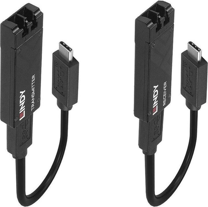 Produktbild Lindy Fibre Optic USB 3.2 Typ C Extender (0.02 m)
