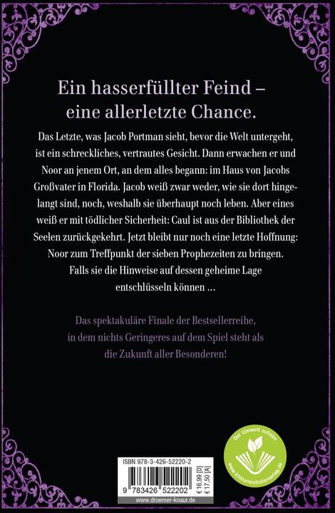 Produktbild Die Zukunft der besonderen Kinder (Deutsch, Ransom Riggs, 2023)
