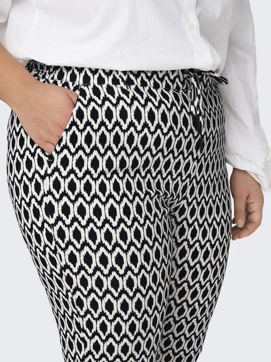 Actual product image Only Curvy patterned classic trousers (W44/L32)