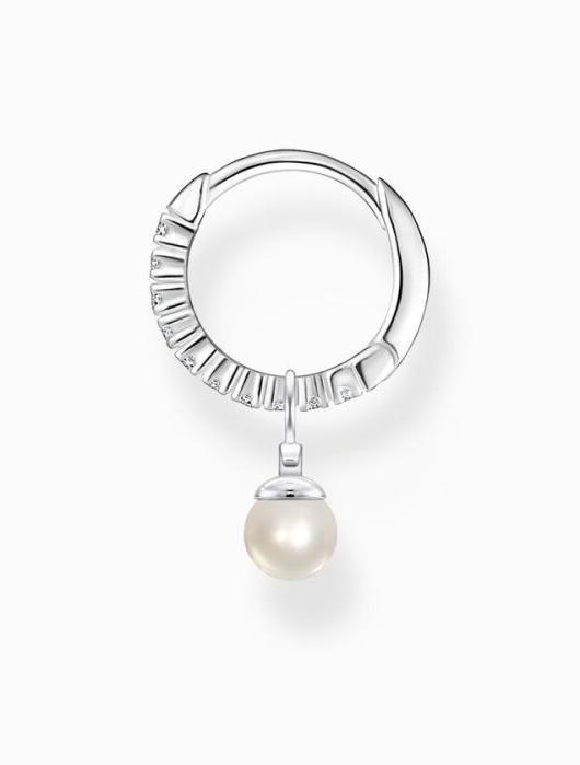 Produktbild Thomas Sabo Einzel Creole mit Perlen Anhänger Silber (925er Silber)