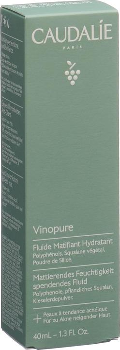 Produktbild Caudalie Vinopure Fluide Matifiant Hydratant (40 ml, Tagescreme)