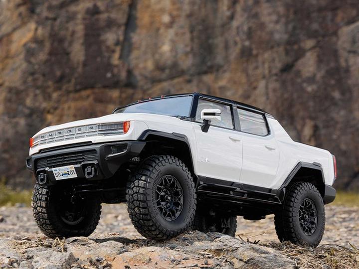 Produktbild FMS FCX18 Hummer EV 1:18 weiss - RTR 2.4GHz (RTR Ready-to-Run)