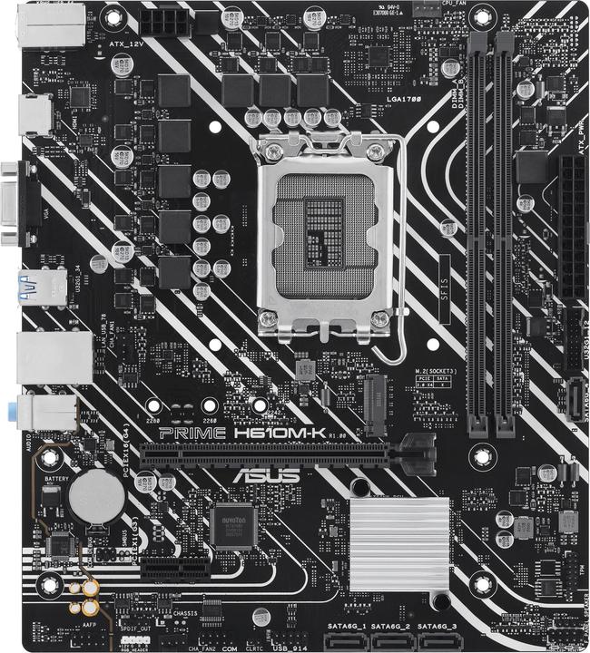 ASUS PRIME H610M-K (LGA 1700, Intel H610, mATX)