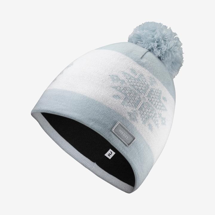 Wedze Skimütze Erwachsene - Jacquard grau