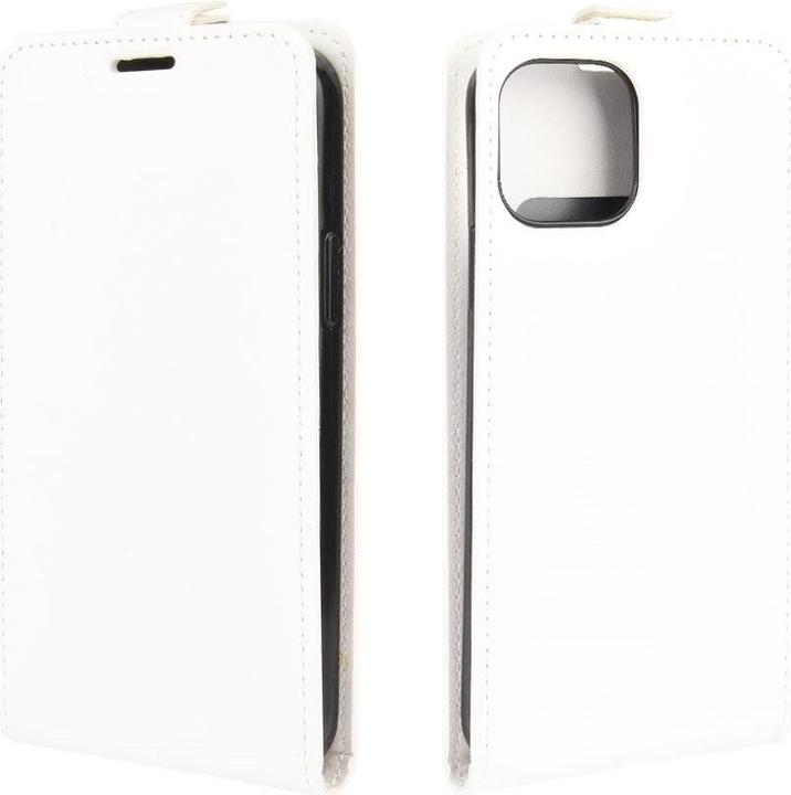 Produktbild Cover-Discount iPhone 12 mini - Klassisches Flip Case vertikal weiss (Apple iPhone 12 mini)