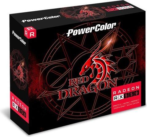 Produktbild Powercolor Dragon AXRX 550 4GBD5-HLE Grafikkarte AMD Radeon RX 550 GDDR5 (4 GB)