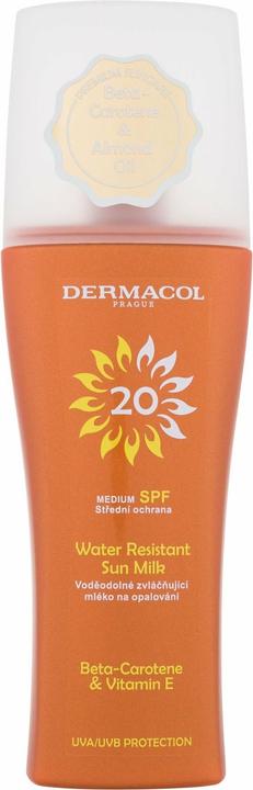 Dermacol Sun Water Resistant Milk Spray (Sonnenmilch, SPF 20, 200 ml, 500 g)
