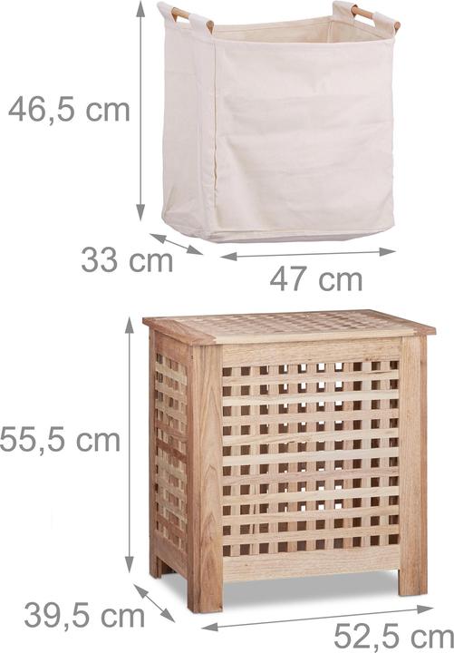 Produktbild Relaxdays Walnuss (70 l)