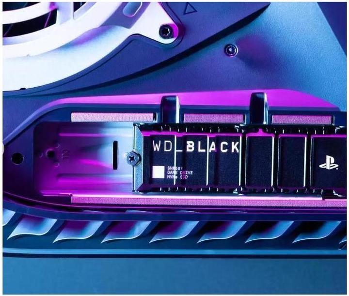 Image du produit WD Black SN850P with Heatsink for PS5 (1000 Go, M.2 2280)