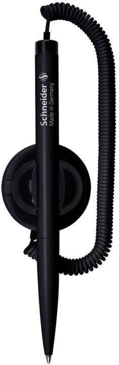 Produktbild Schneider Kugelschreiber Klick-Fix-Pen 1mm schwarz dokumentenecht Farbe des Schaftes: schwarz (Schwarz, 1 x)