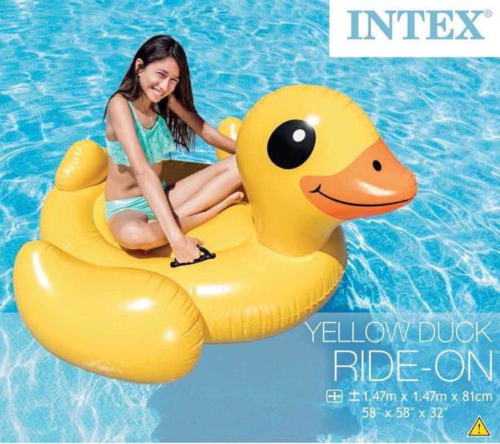 Image du produit Intex Yellow Duck Ride-On