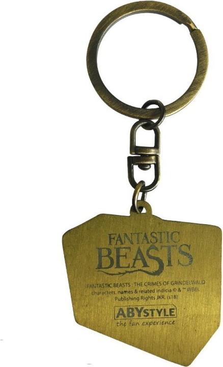 Actual product image ABYstyle FANTASTIC BEASTS - Porte-Cles Metal - Valise Norbert