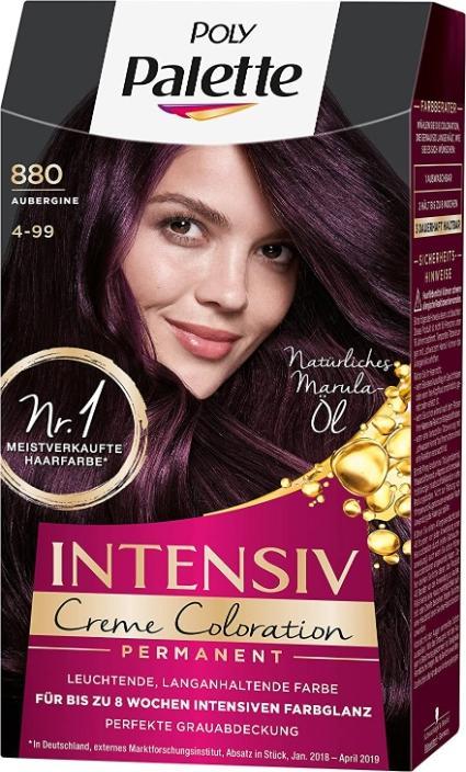 Produktbild Palette Poly,, Haarfarbe, 880/4-99, 115 ml (880 Aubergine)