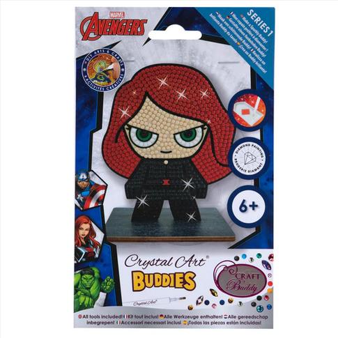 Produktbild Craft Buddy Black Widow, Crystal Art Figur ca. 11x8cm