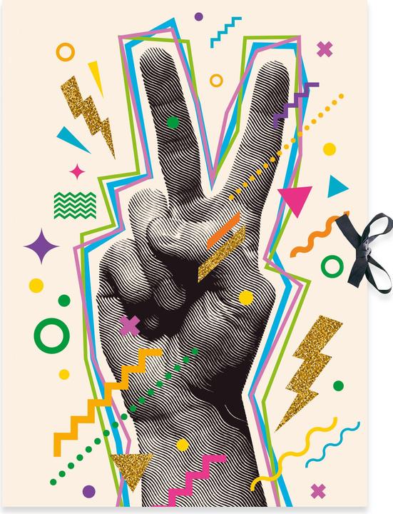 Produktbild Rnk Verlag Zeichnungsmappe "Pop Art", Karton, DIN A2 (A2, 1 x)