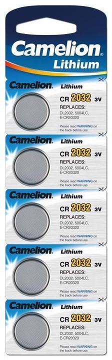 Camelion CR2032 (5 pcs, CR2032, 220 mAh)