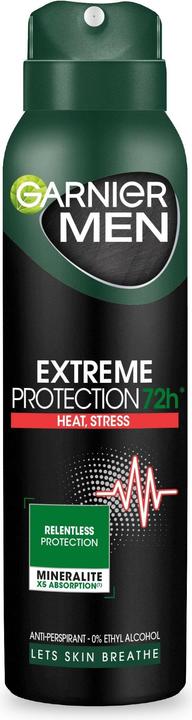 Garnier Men Mineral Extreme Protection 72H Deo Spray 150Ml (Spray, 150 ml)