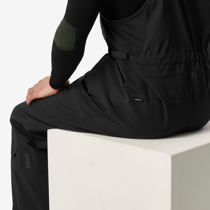 Produktbild Dreamscape Snowboardhose Latzhose Herren wasserdicht - 900 schwarz (XL)