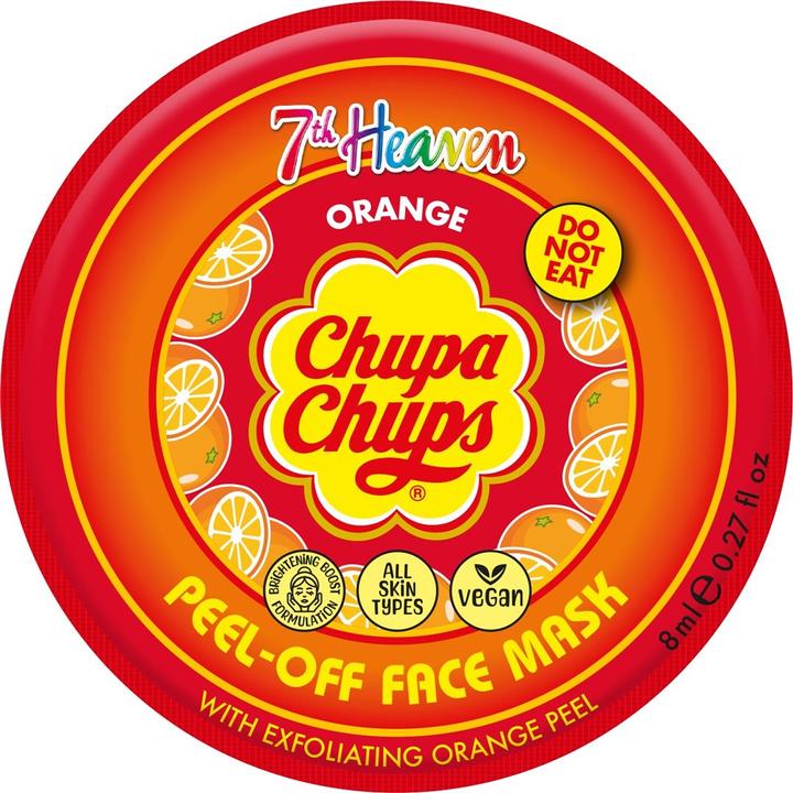 Actual product image 7th Heaven Peel-Off Mask Chupa Chups Orange 8 ml (8 ml)