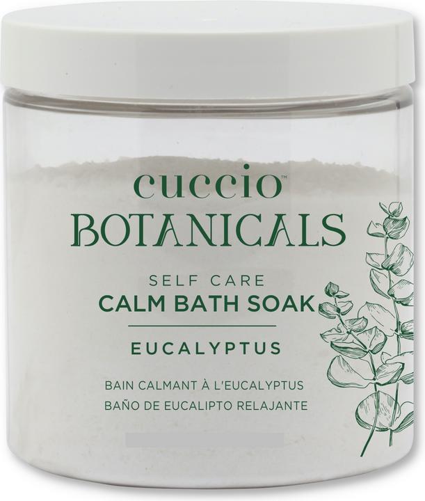 Actual product image Cuccio Botanicals Calm Bath Soak Eucalyptus (Bath pearls)