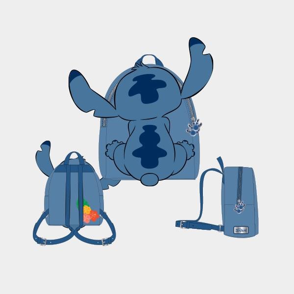 Image du produit Difuzed Lilo & Stitch Sac à dos Mini Stitch Back