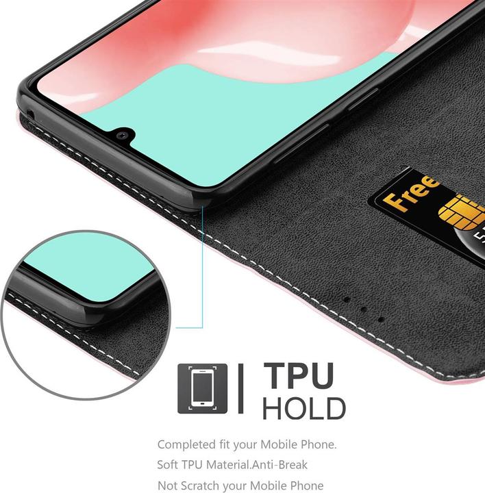 Productafbeelding Cadorabo X-Wallet hoes voor kunstleer pak (Samsung Galaxy A41)