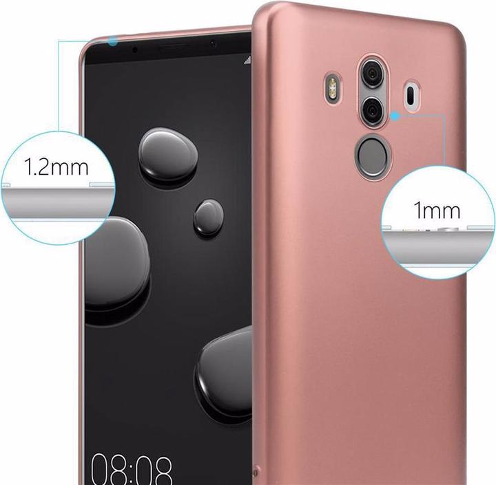 Actual product image Cadorabo TPU Matt Metallic Cover (Mate 10 Pro)