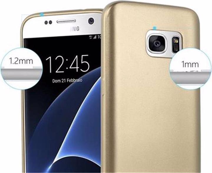 Produktbild Cadorabo TPU Matt Metallic Cover (Samsung Galaxy S7)