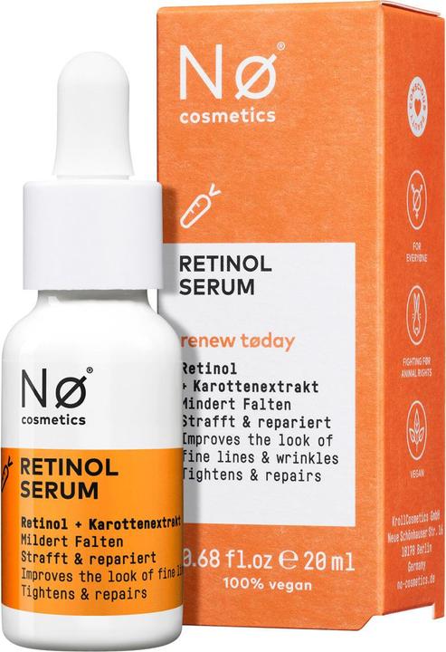 Produktbild Nø Cosmetics renew tøday Retinol Serum (20 ml)