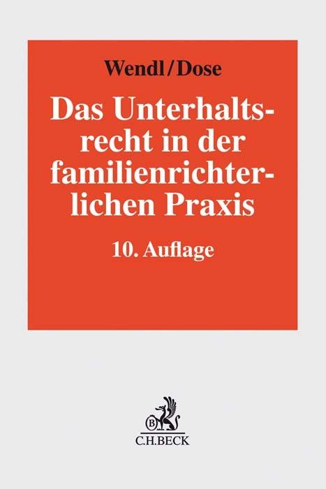 Actual product image Das Unterhaltsrecht in der familienrich (German, Wendl, Siegfried, Philipp/Staudigl, 2019)