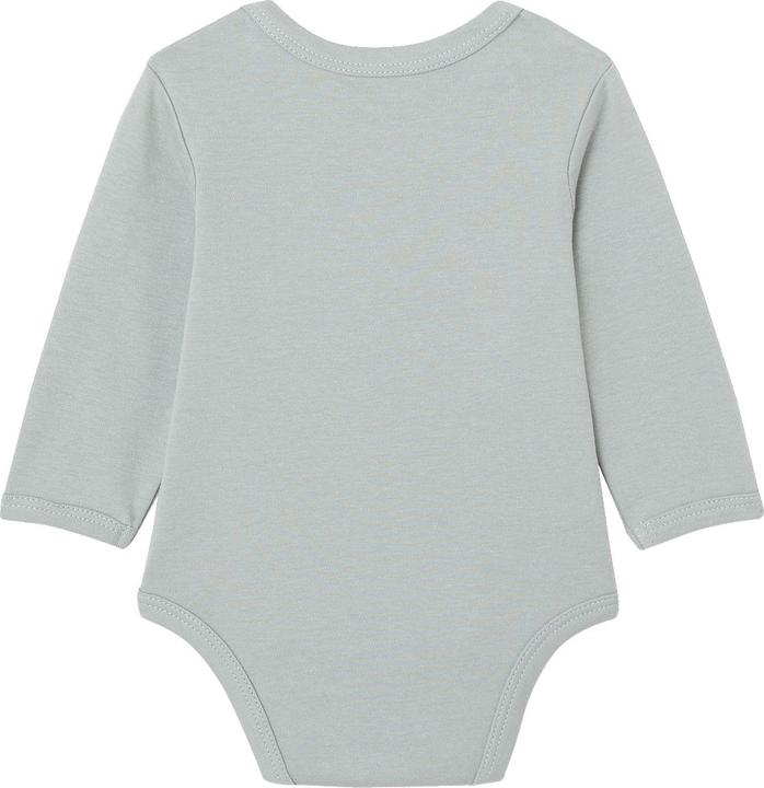 Actual product image Vertbaudet Organic collection: 7-pack baby slip-on bodysuits BASIC (80)