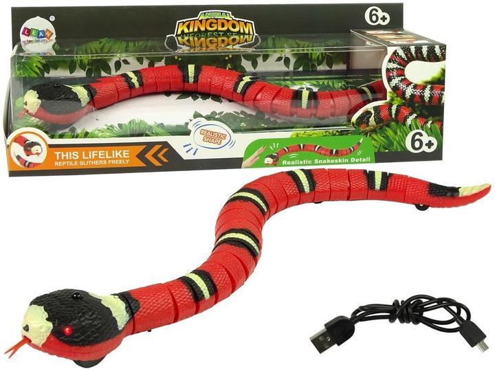Produktbild Lean Toys Wąż R/C czerwony