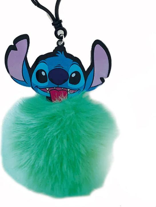 Actual product image Lilo & Stitch You're My Fave Pom Pom Keyring