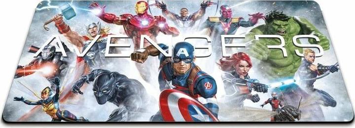 Actual product image Tinisu Avengers Marvel gaming desk pad PC laptop desktop mouse pad XXL (XXL)