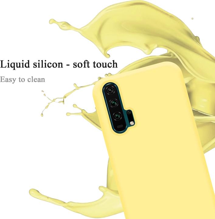Image du produit Cadorabo TPU Liquid Silicone Case Cover (Honor 20 Pro)